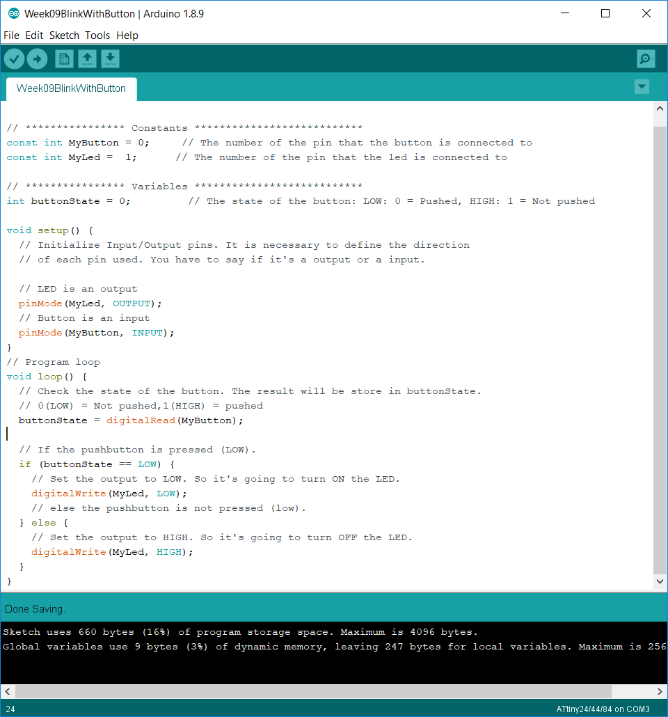 ArduinoProgram